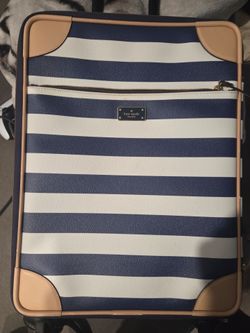 Kate Spade Navy Striped Carry-On Luggage