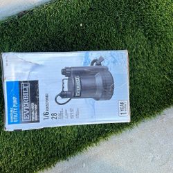 Portable water removing pump