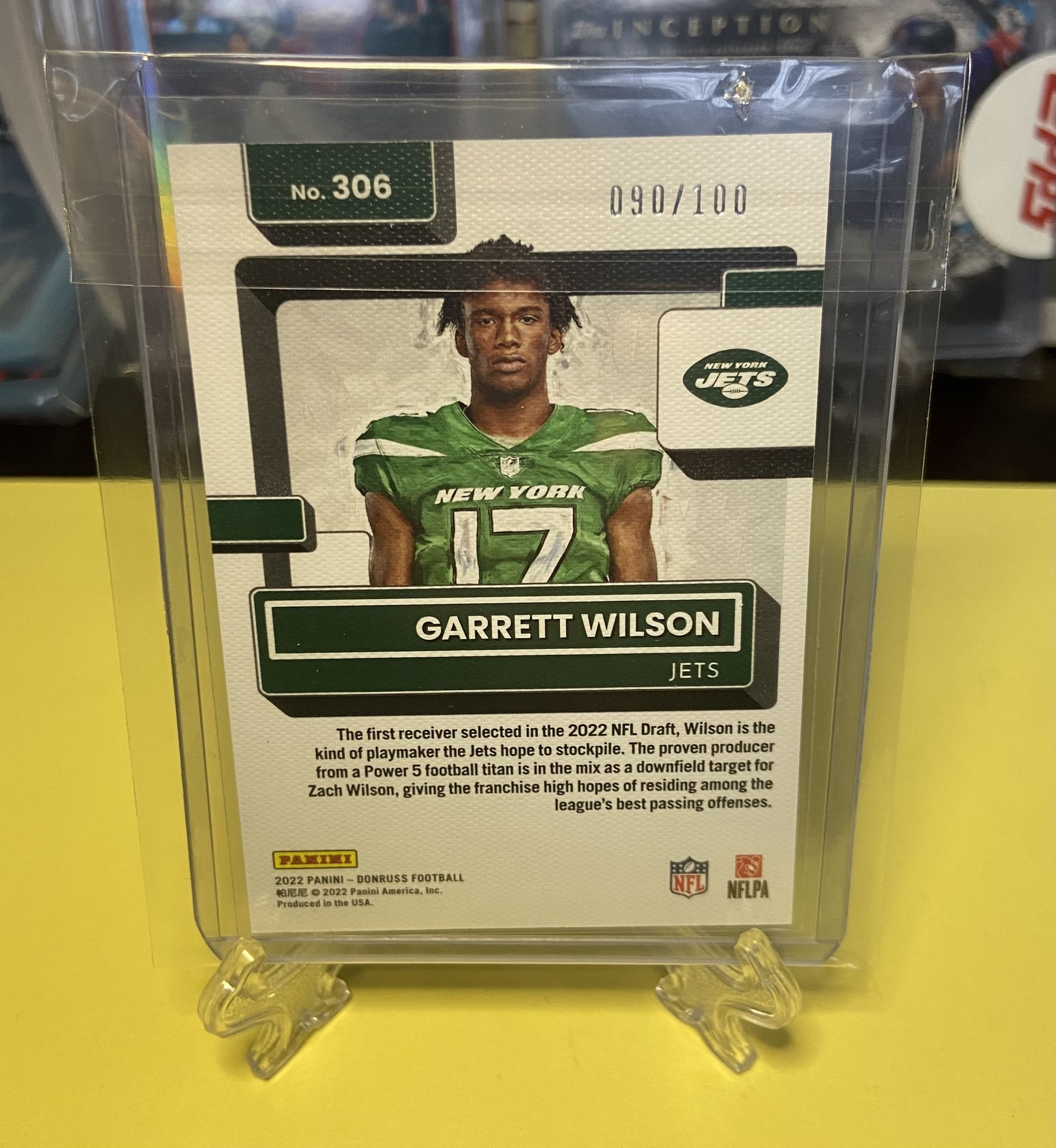 GARRETT WILSON 2022 DONRUSS CANVAS RATED ROOKIE /100 for Sale in Gig