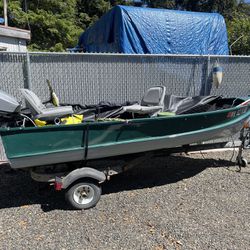 12 Foot Aluminum Boat With
