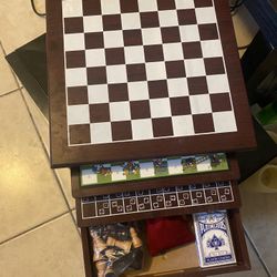 15 In One Game board Game Set