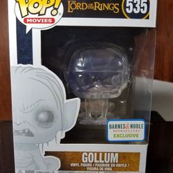Funko Pop Gollum Barnes and Noble Exclusive
