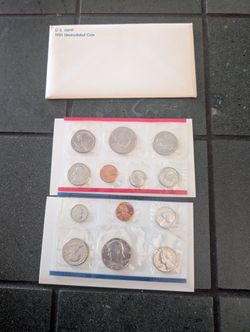 1981 U.S. Mint Uncirculated Coin Set