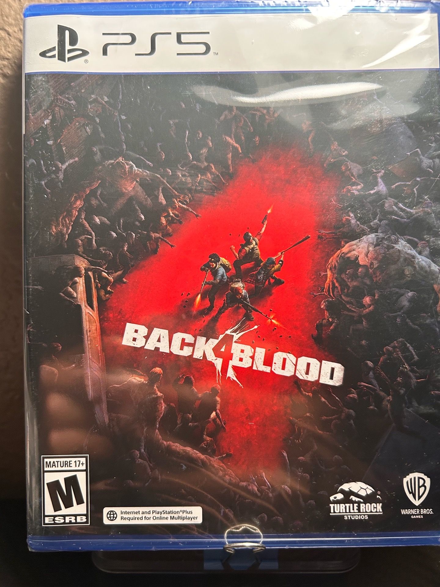 I’m asking $25 for BACK4blood for the PlayStation five it’s brand new