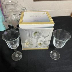 Glass Wine Cups 2 Of 4 