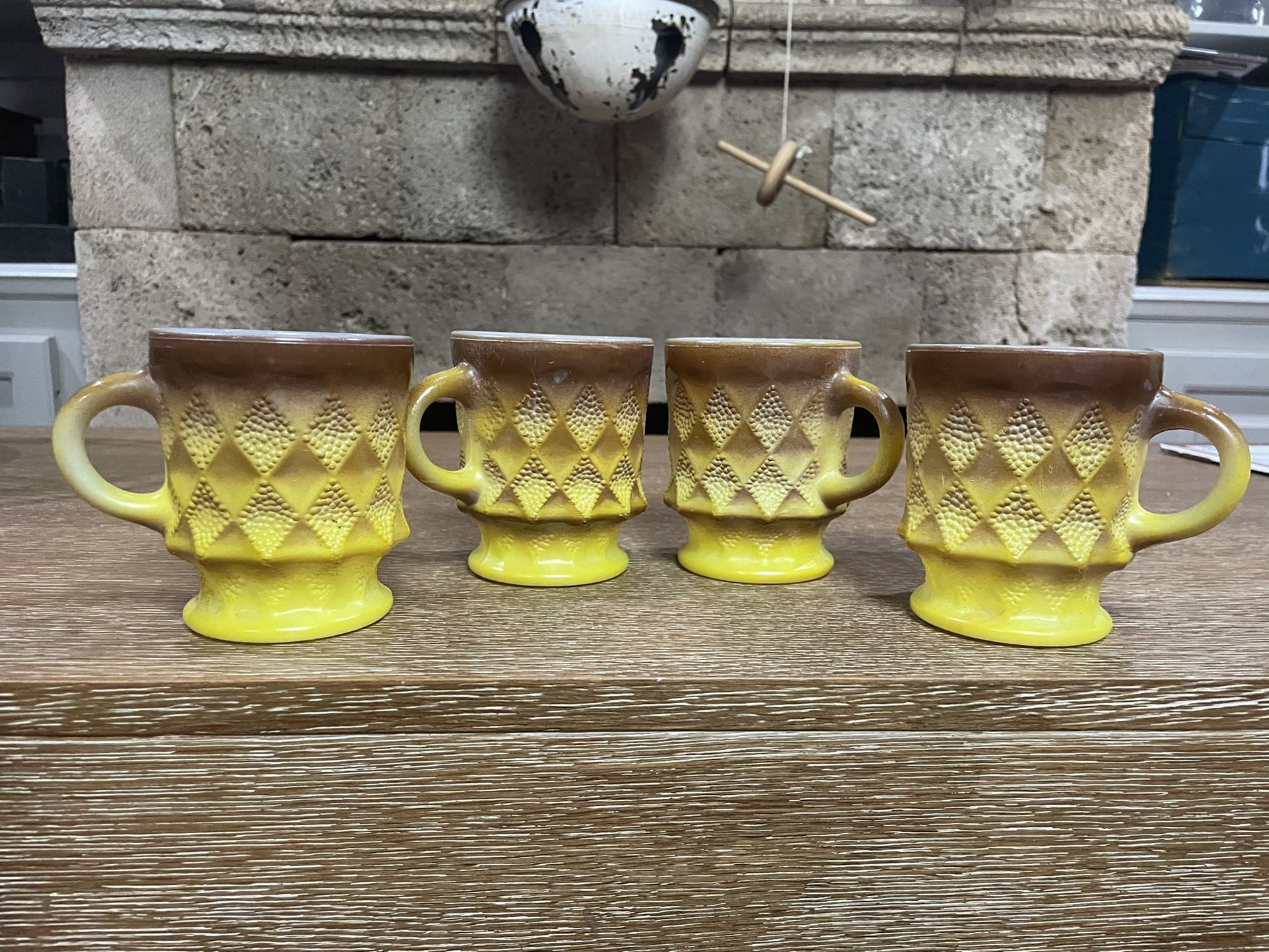 Fire King Mug Set Of 4 