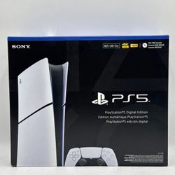 Ps5 slim digital console 825GB 