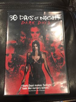 30 days of night dark days