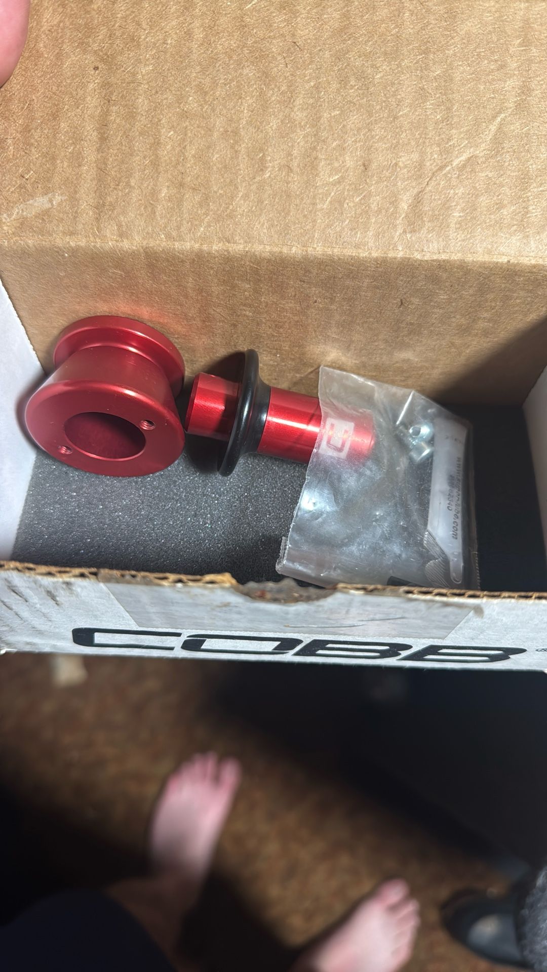 2015-2021 COBB subaru STI reverse lockout (race red) brand new