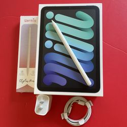 Apple ipad Mini 6th Generation (2021 model) 64GB With Box And Accessories (256gb $420) 