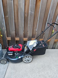 READ - Troy-Bilt Honda Motor TB130XP Gas Push Lawn Mower with Bag