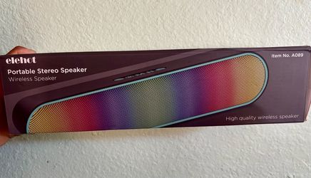 Portable speaker