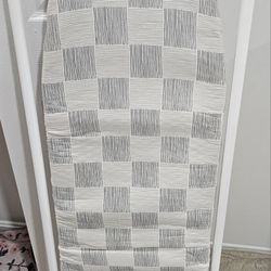 Barely used full size hang over door ironing board.