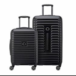 Delsey 2-piece Hardside Trunk Set Check-In and carry-on