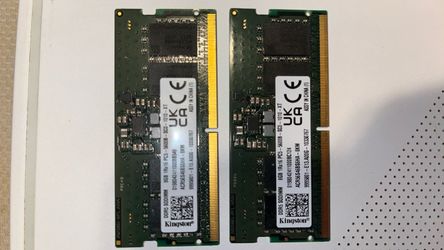 2x 8GB DDR5 Laptop Ram