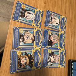 Genshin impact Anime Expo 2024 Complete Card Set  