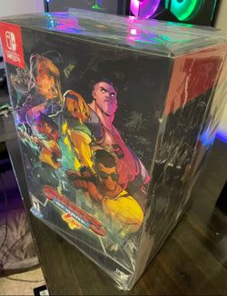 limited run games streets of rage 4 lrg collector's edition Switch Ps4 PlayStation 4 limited edition with statue Gift
