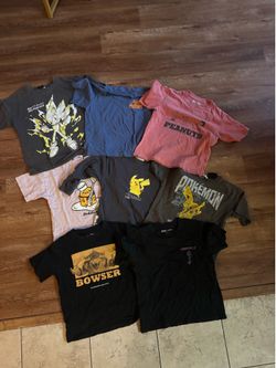 Vintage super Mario/Pokémon shirts