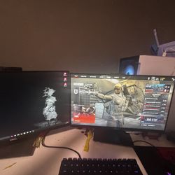 2 Dell Monitors For Work 