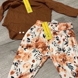 Baby Girl Fall Outfit Never Used