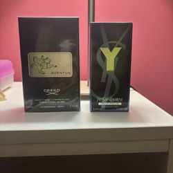Cologne Bundle New YSL 3.3oz Eau De Parfum And Creed Aventus 3.3oz Men’s Eau De Parfum Spray