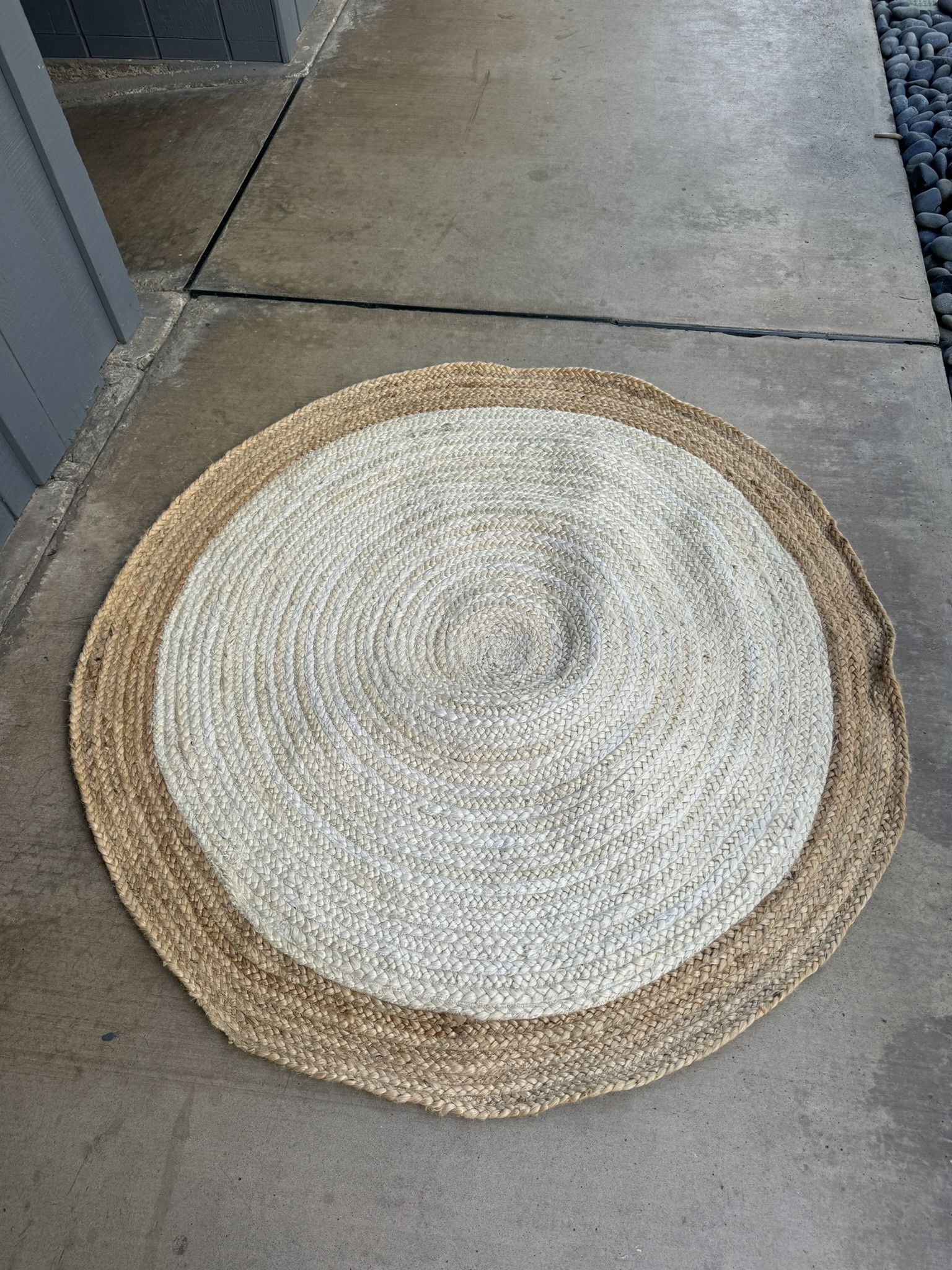Tweed Round Rug
