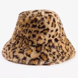 New Faux Fur Fleece Lined Bucket Hat