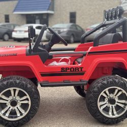 12V Ride On Jeep For Kids