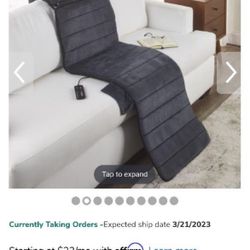 Manta Eléctrica Para Masajes 