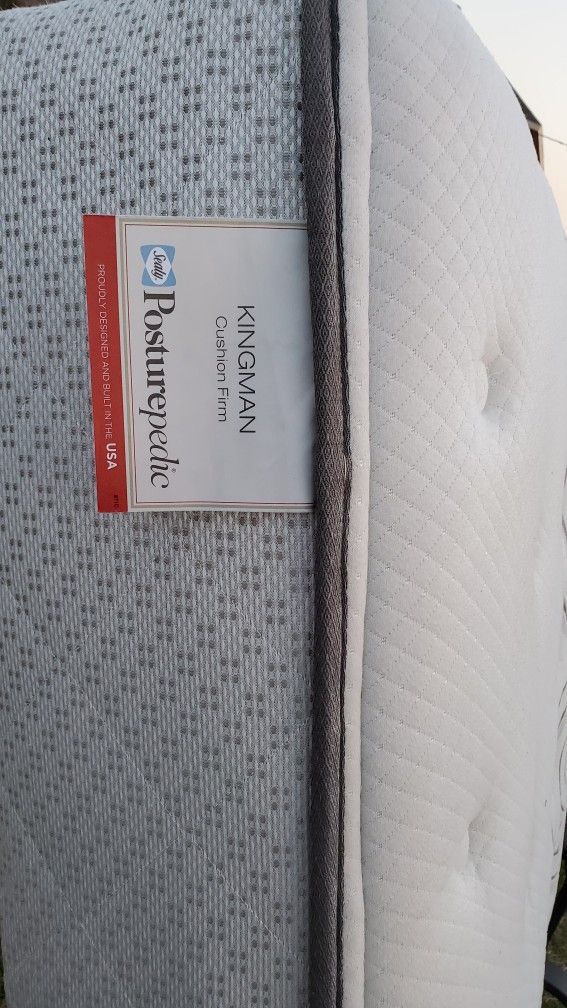 Kingman Cushion Firm Sealy Posturepedic Twin Mattress