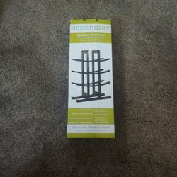 OCEANSTAR BAMBOO 12. BOTTLE  WINE RACK