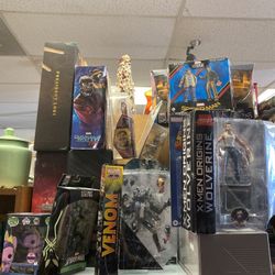 Nes Gi Joe Marvel DC Wwe Spawn transformers  Hot Toys  Selects Ect