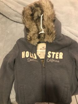 Hollister warm jacket . Worn twice