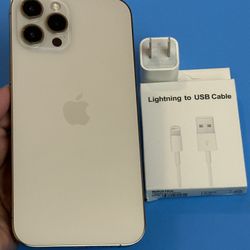 IPhone 12 Pro Max (128gb) Gold UNLOCKED 