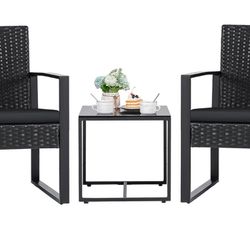 Outdoor Patio Set (2 Chairs)