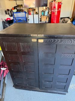 Crate and barrel Maxine bar cabinet