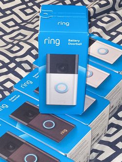 (6) Ring Battery Doorbell