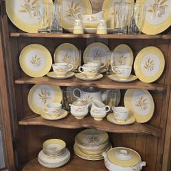 Harvest Wheat Antique Dishes 