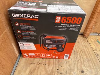 Generac GP6500 Portable Generator
