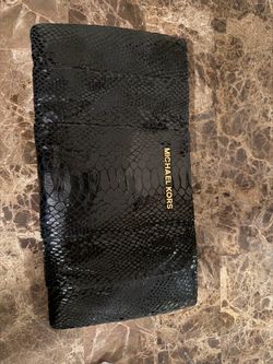 Michael Kors Black Snake Print — $75