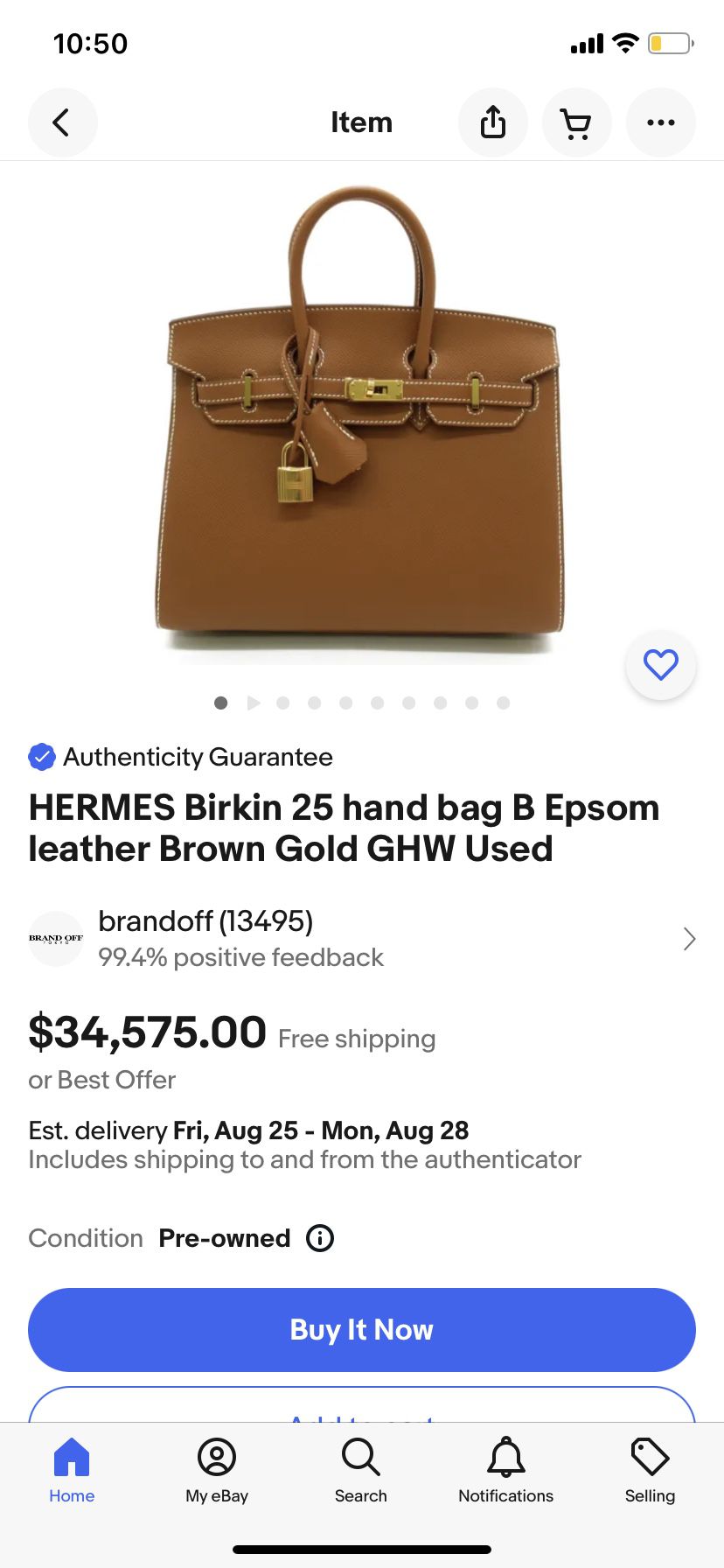 Hermès Birkin Bag for Sale in Santa Ana, CA - OfferUp