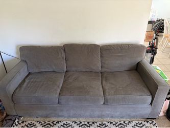 Couch and oversized chair