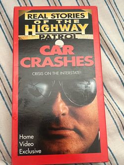 Real Stories of the Highway Patrol Car Crashes VHS 1996 GoodTimes