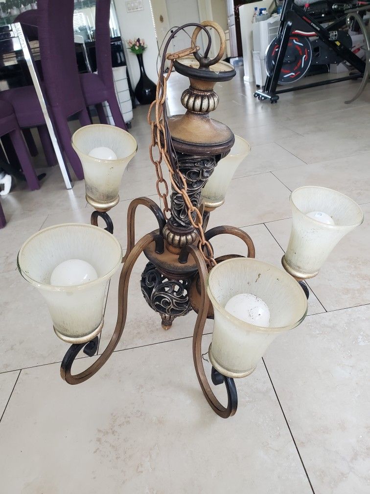 Chandelier Needs Cleaning