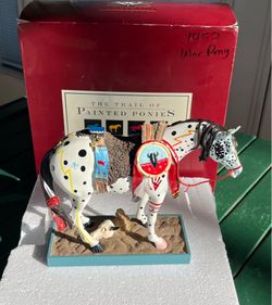 Vintage The Trail of Painted Ponies War Pony, 14E, #1452