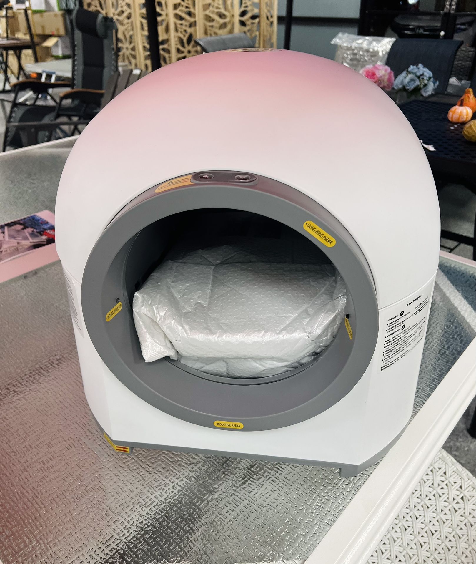 🐱 Self-Cleaning Cat Litter Box – Hassle-Free Cleanliness for You & Comfort for Your Cat!