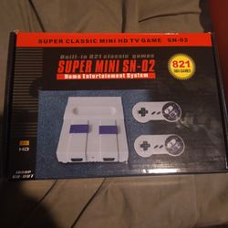 Mini Nintendo Game System 831 Games