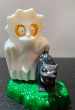 Vintage Burger King The Simpsons Lisa Ghost Figure Matt Grosing 2001
