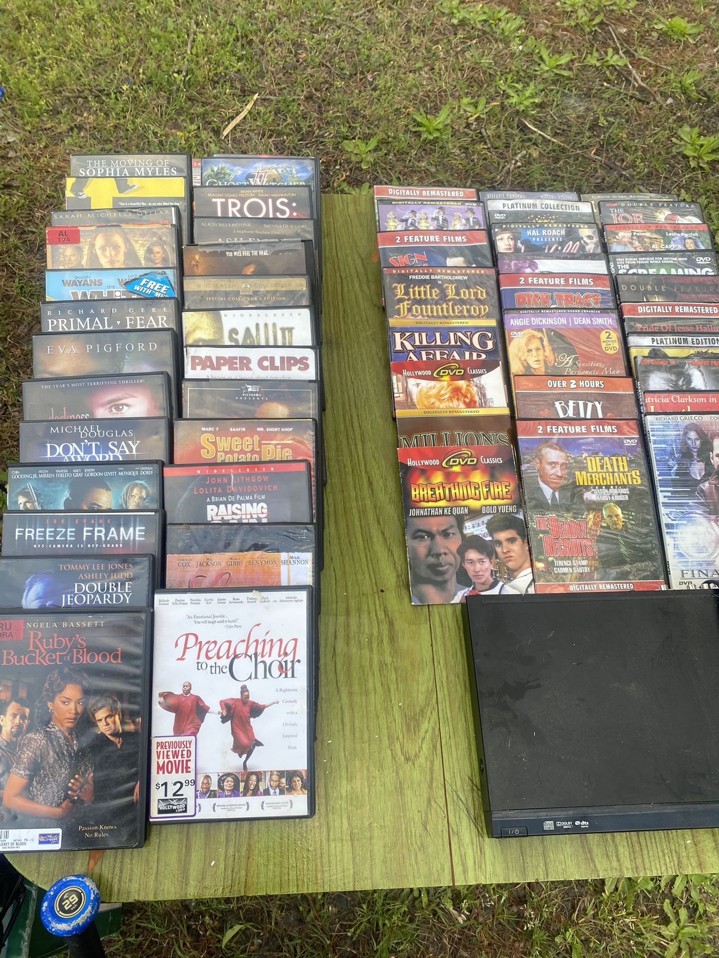 DVDs And DVD Player