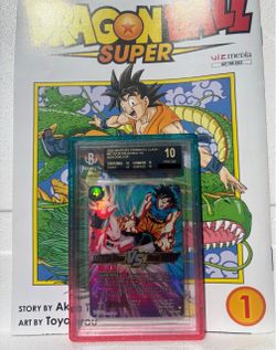 Dragon Ball Super Majin Buu VS Son Goku CR BGS 10 Pristine